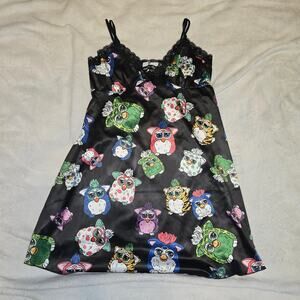 Dolls Kill x Furby Keep Playing Slip Dress